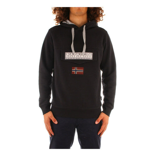 Napapijri Burgee Hoodie - Black - Footkorner