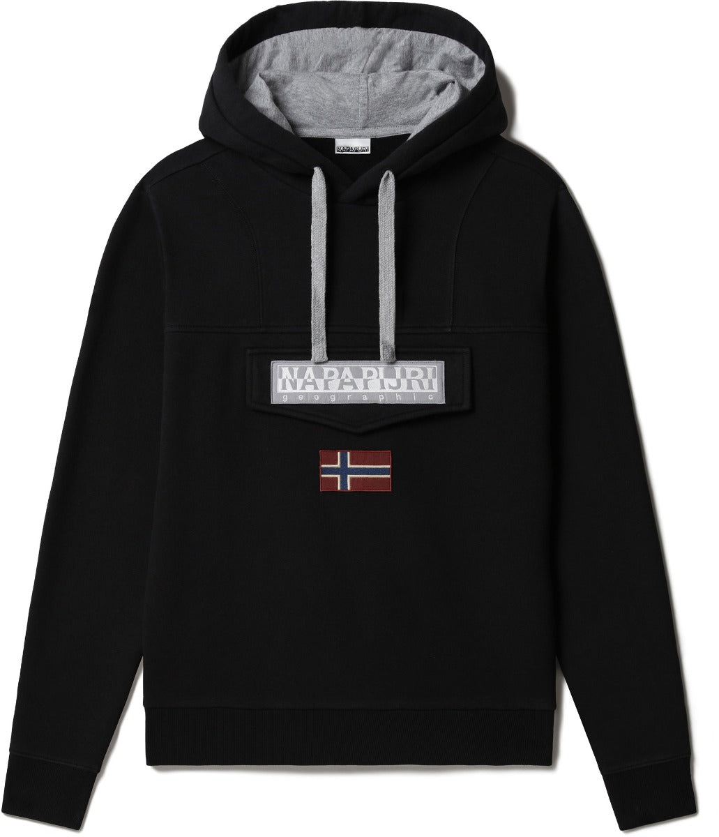 Sweat Capuche Napapijri Burgee - Noir