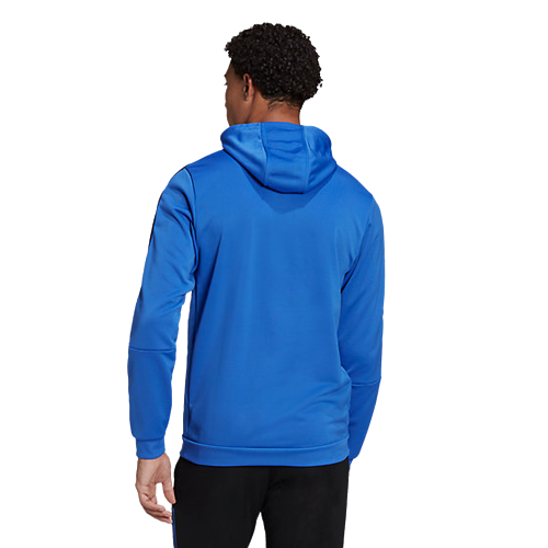 Real Madrid Tiro Kapuzenpullover - Blau/Schwarz - Footkorner