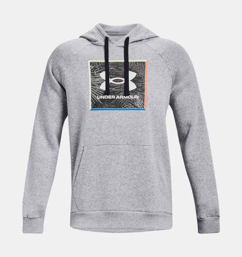 Sudadera Under Armour Rival Fleece - Gris/Blanc - Footkorner