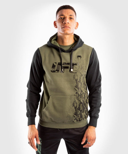 Venum UFC Fight Week Hoodie - Khaki/Black - Footkorner