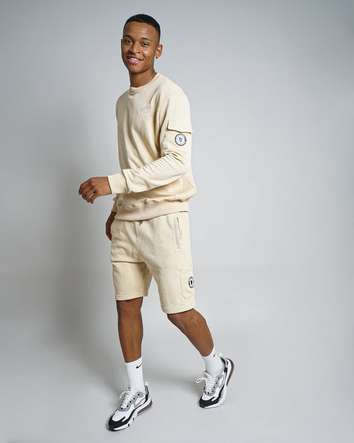 Sweatshirt Comme des Loups Brooklyn - Beige  - Footkorner