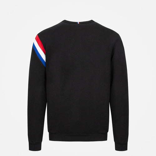 Sweat Le Coq Sportif Tricolore - Noir - Footkorner