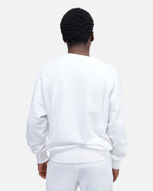 Sweat Nike Air - Blanc/Jaune - Footkorner