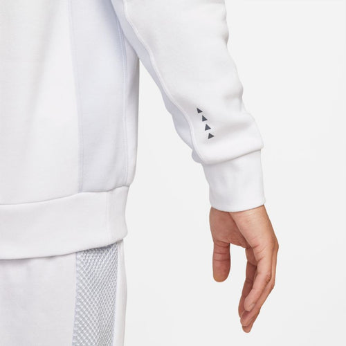 Sudadera Nike Air Brushed - Blanco/Dorado - Footkorner