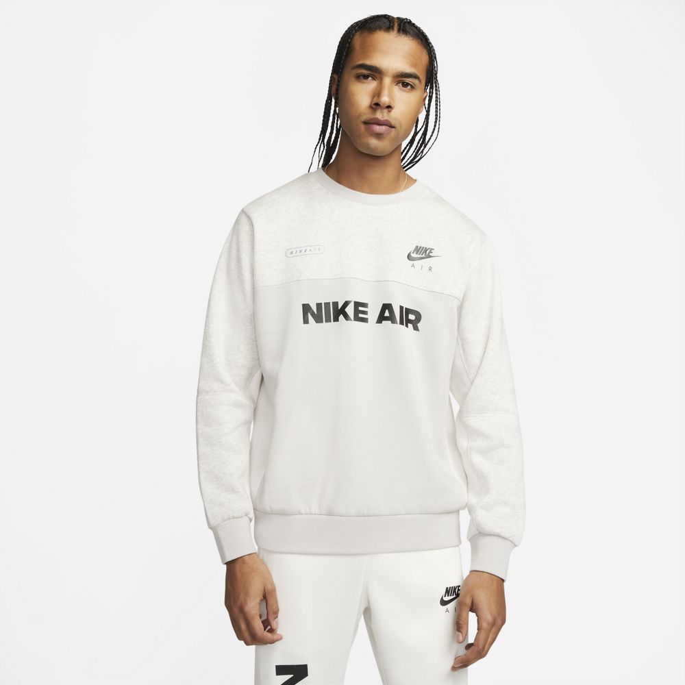 Nike Air Brushed Sweatshirt – Grau