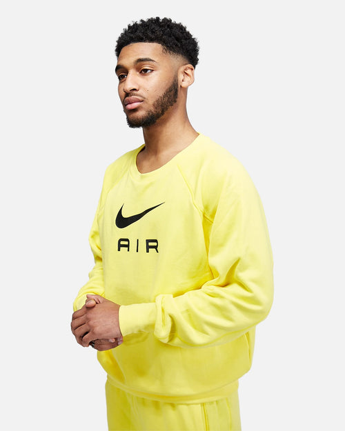 Sweat Nike Air - Jaune/Noir - Footkorner