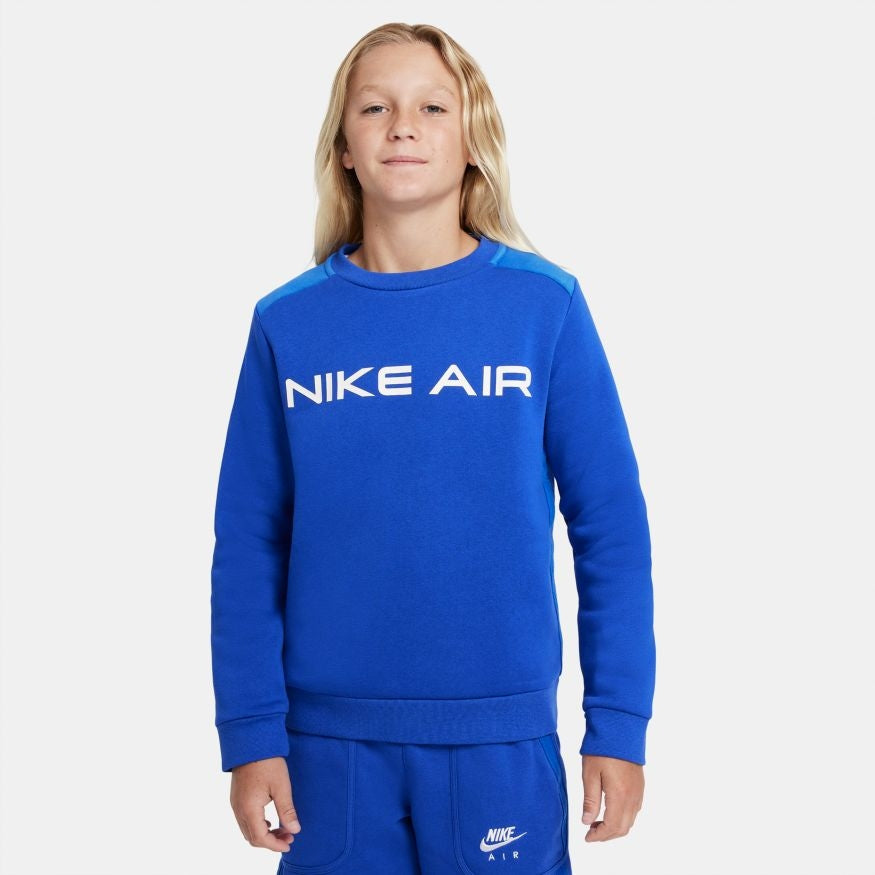 FootkornerSweatshirt Nike Air Fleece Junior - Blau
