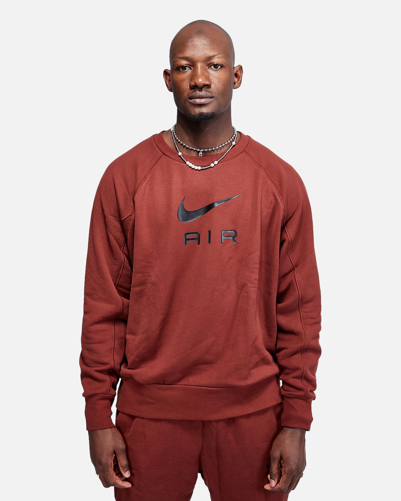 Nike Air-Sweatshirt – Marron/Schwarz