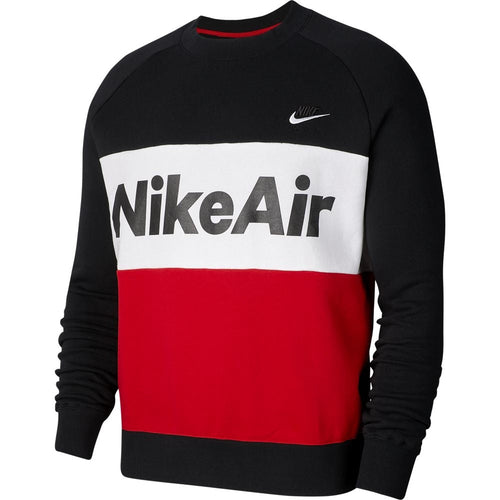 Nike Air Sweatshirt - Black/White/Red - Footkorner