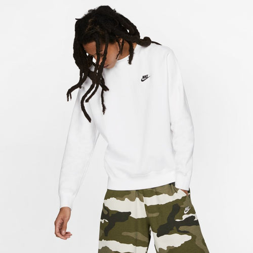 Nike Fleece Sweatshirt - White - Footkorner