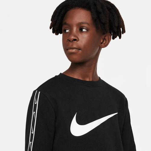 Felpa Nike Repeat Junior - nera/bianca - Footkorner