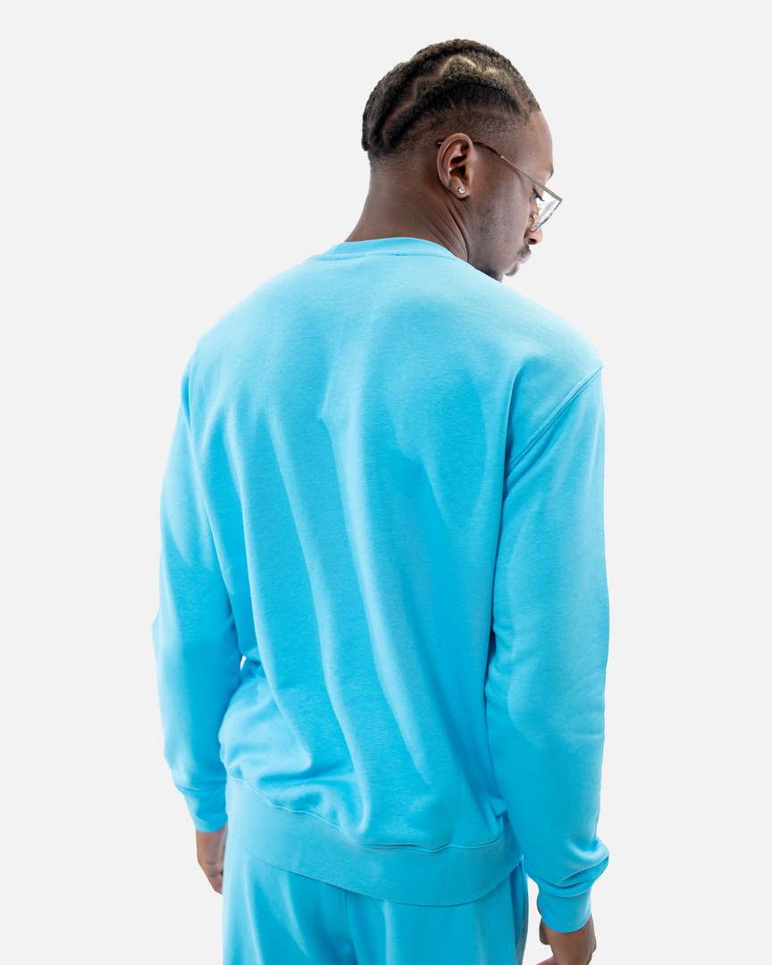 FootkornerNike Sportswear Club Sweatshirt - Blue/White
