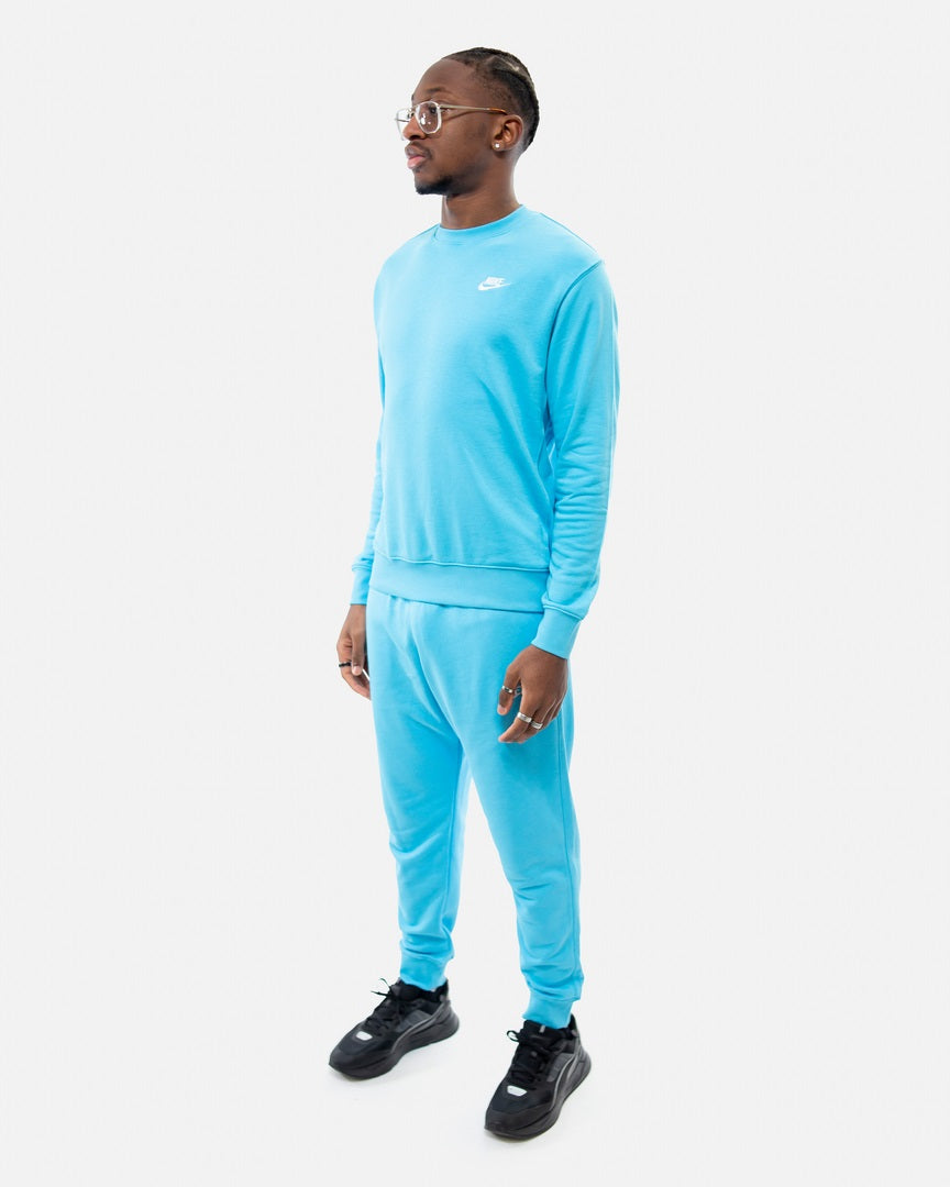 FootkornerNike Sportswear Club Sweatshirt - Blue/White
