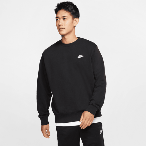 Sweat Nike Sportswear Club - Noir/Blanc - Footkorner