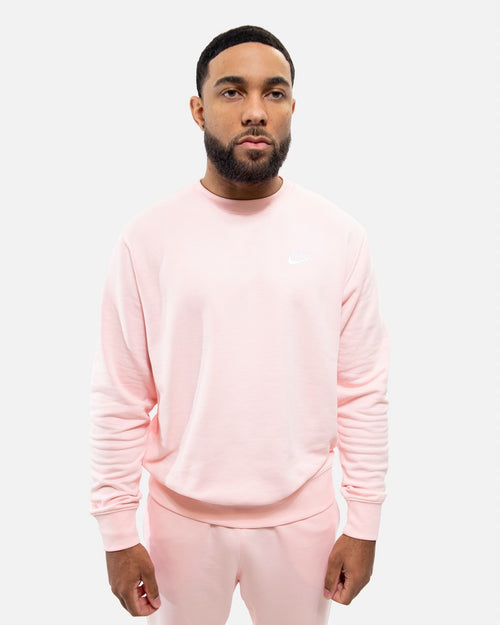 Sweat Nike Sportswear Club - Rose/Blanc - Footkorner