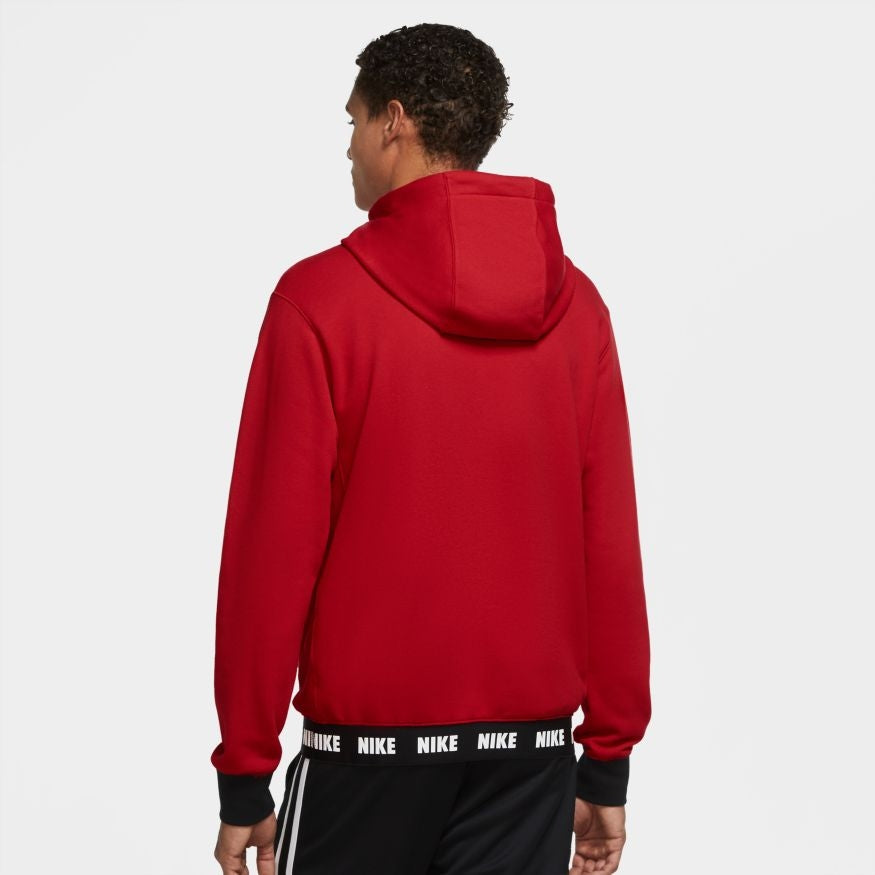 Sudadera Nike Sportswear Essentials - Negro/Rojo/Blanco