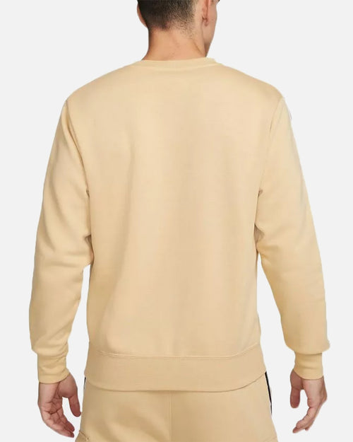 Sweat Nike Sportswear Fleece - Beige/Blanc/Noir - Footkorner