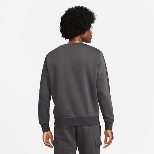 Felpa Nike Sportswear Fleece - Grigio/Oro - Footkorner