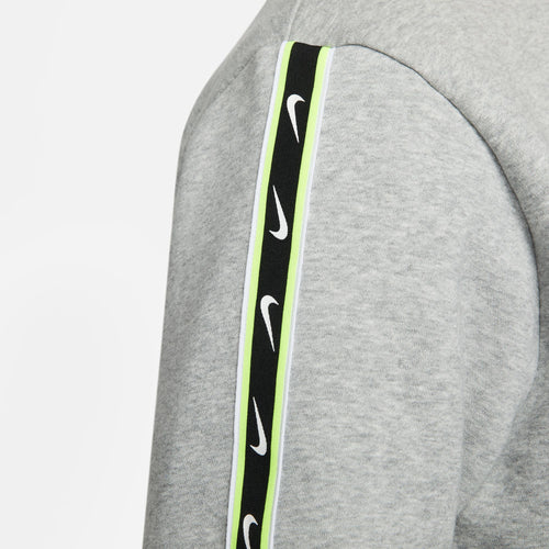 Nike Sportswear Fleece-Sweatshirt – Grau/Schwarz/Grün - Footkorner