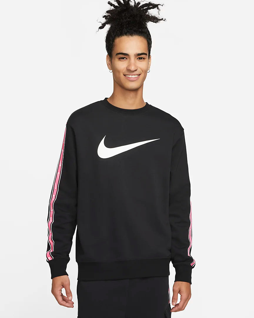 Sweat Nike Sportswear Fleece - Noir/Blanc/Rose
