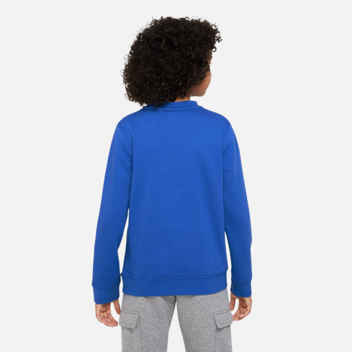 Nike Tech Fleece Junior Sweatshirt - Blue/White/Red