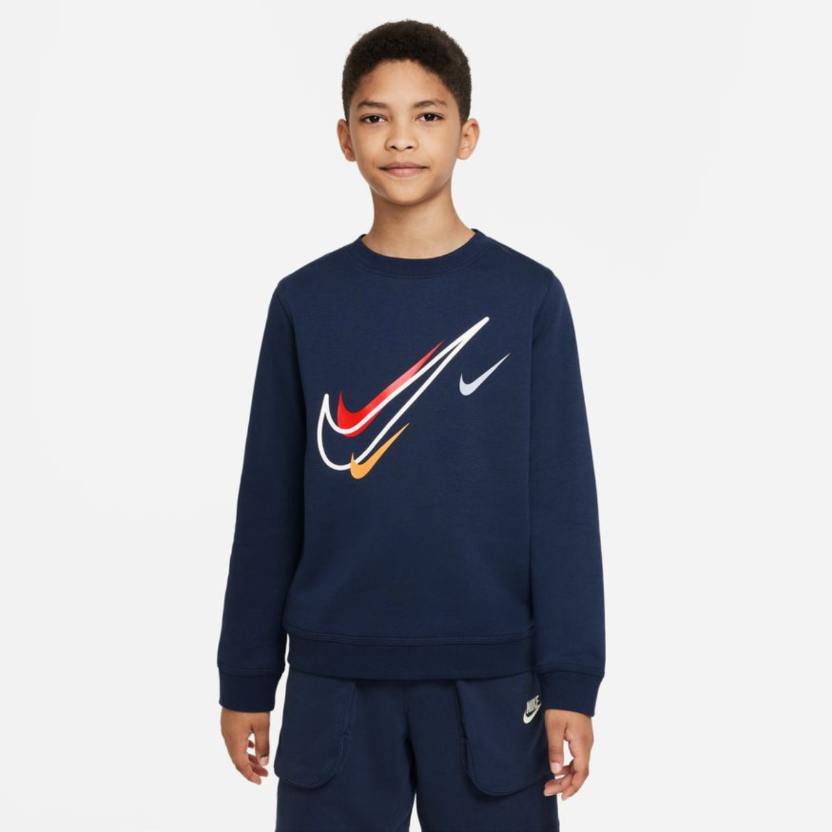 Nike Tech Fleece Junior Sweatshirt - Navy