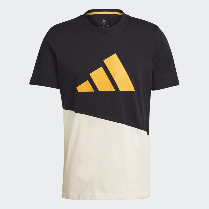 T-Shirt Adidas Graphic - Schwarz/Beige