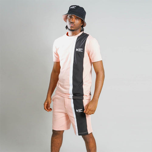 T-shirt Comme des Loups Amalfi - Rose - Footkorner
