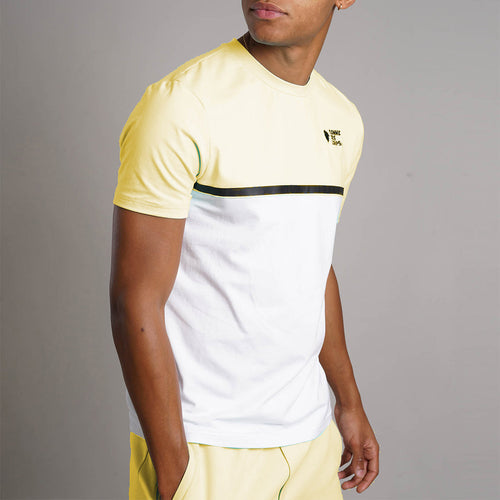 T-shirt Comme des Loups Manhattan 2 - Jaune - Footkorner