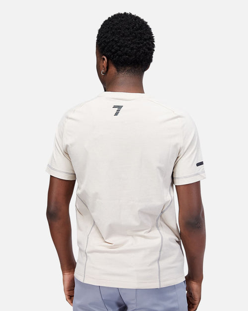 Maglietta Emporio Armani EA7 Ventus 7 Tee - Beige - Footkorner