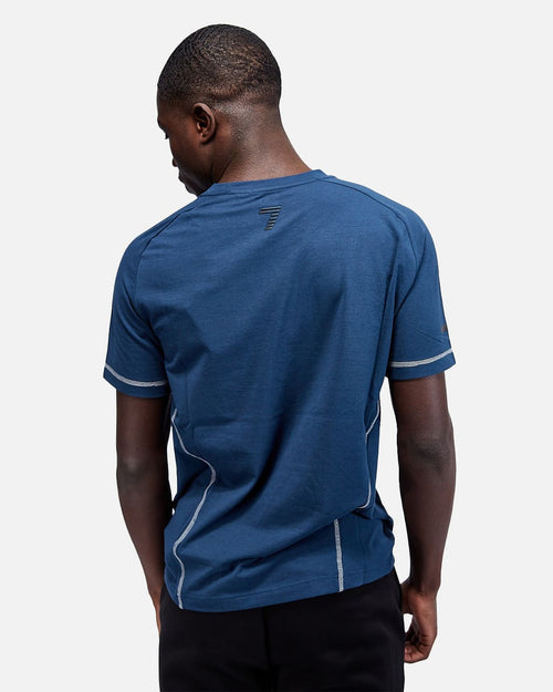 T-shirt Emporio Armani EA7 Tee Ventus 7 - blu - Footkorner