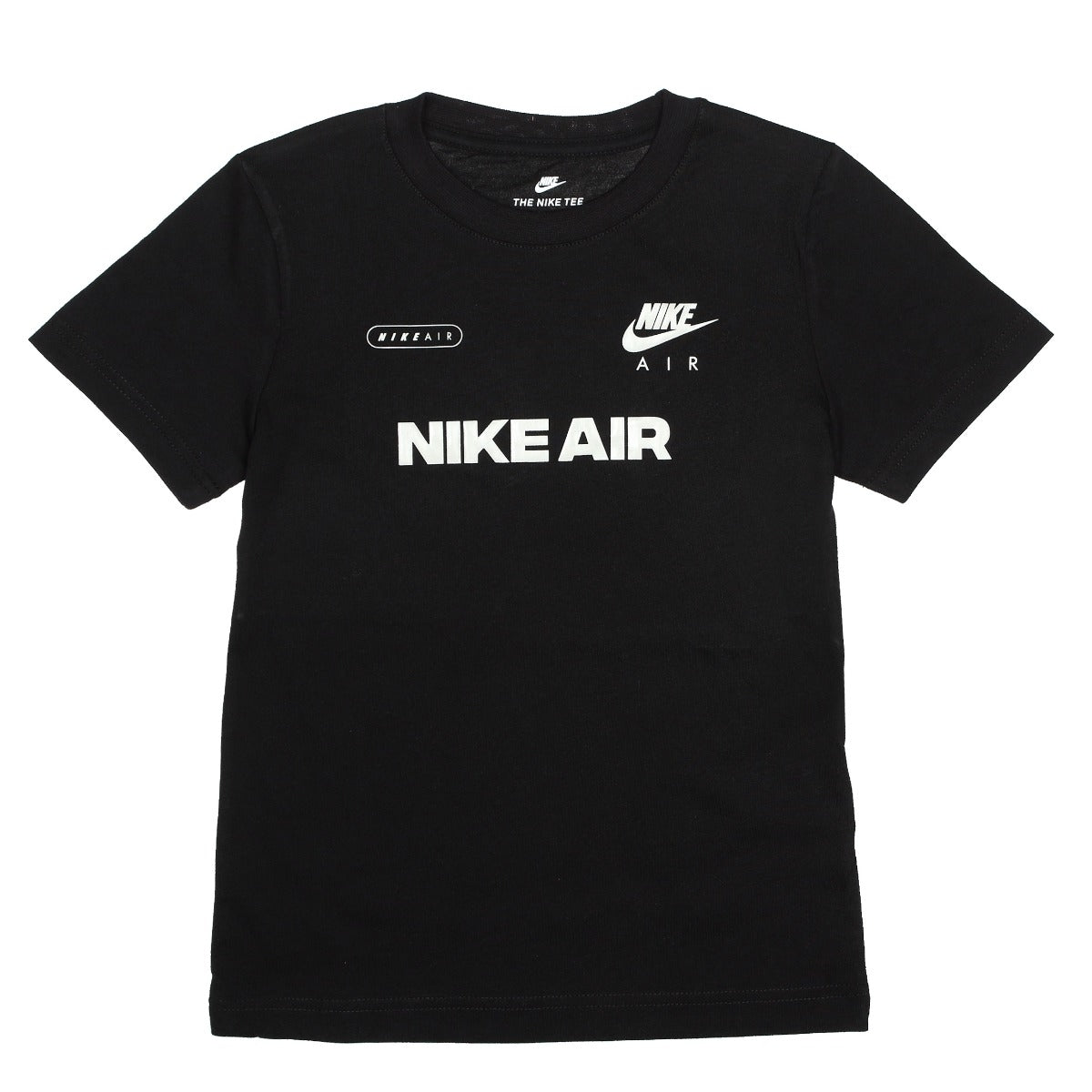 Nike Air T-Shirt Kinder - Schwarz/Weiß