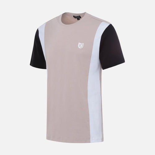 T-shirt FK Canto - Beige/Blanc/Noir - Footkorner
