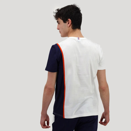 T-shirt Le Coq Sportif Saison - Blanc - Footkorner