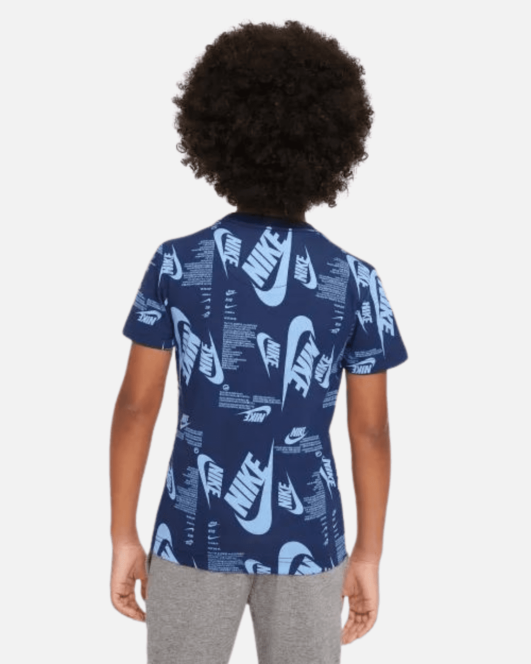 T-shirt bambino Nike Futura Branding - blu