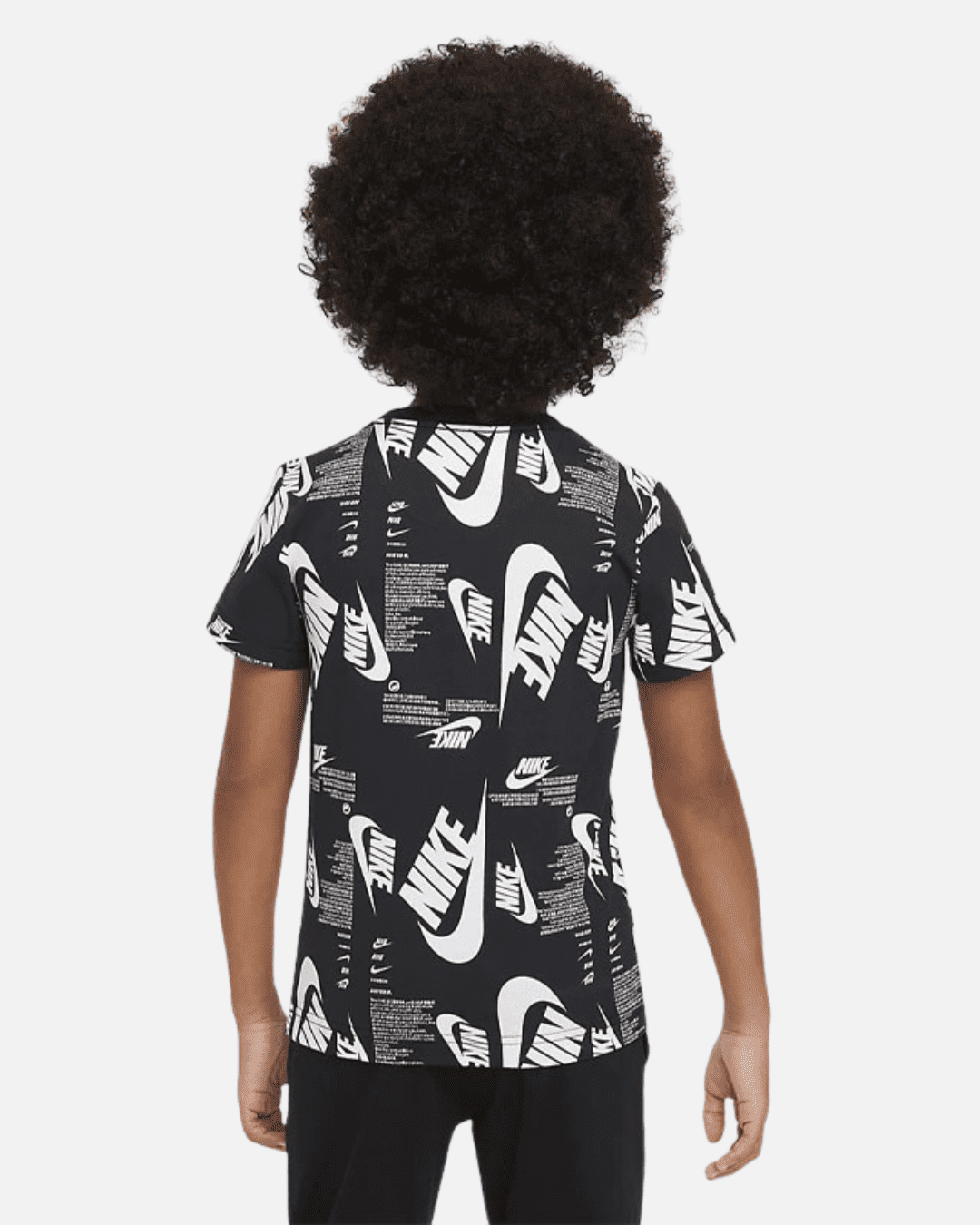 FootkornerNike Futura Branding Kids' T-Shirt - Black
