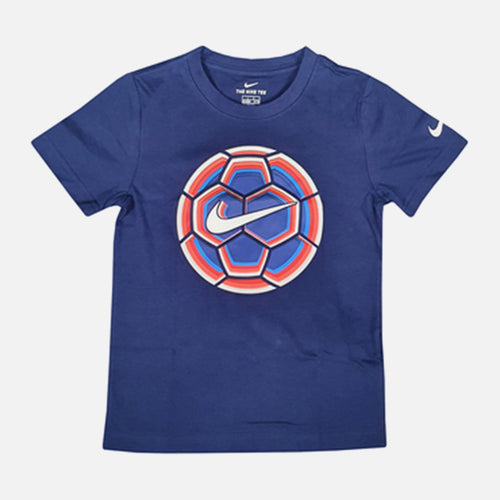 T-Shirt Nike Rise Soccer Ball Enfant - Blau - Footkorner