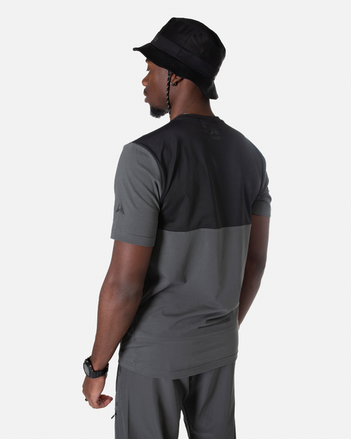 Camiseta Scampia Scalare - Gris/Noir - Footkorner