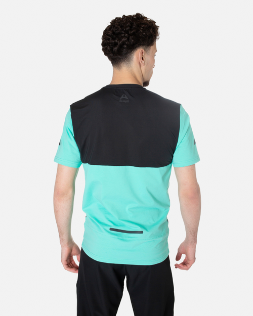 T-shirt Scampia Scalare - Menta/Nero - Footkorner