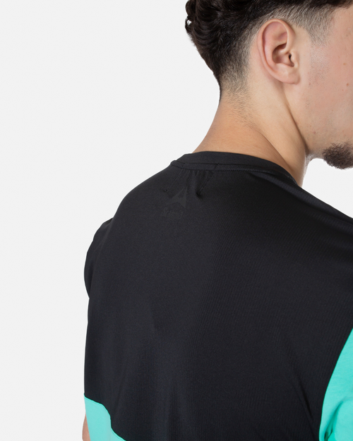 T-shirt Scampia Scalare - Menta/Nero - Footkorner