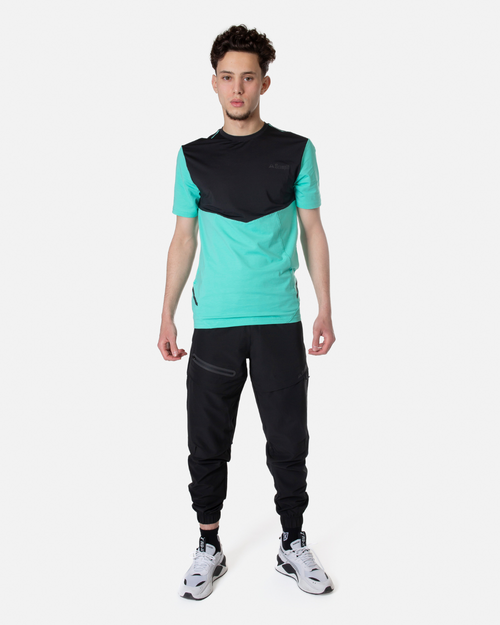 T-shirt Scampia Scalare - Menta/Nero - Footkorner