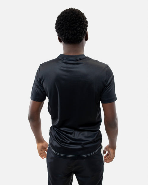 Camiseta Sergio Tacchini Scaleno - Negro/Azul/Beige - Footkorner