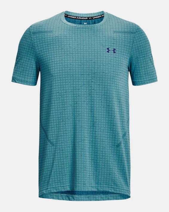 FootkornerCamiseta Under Armour Seamless Grid - Azul