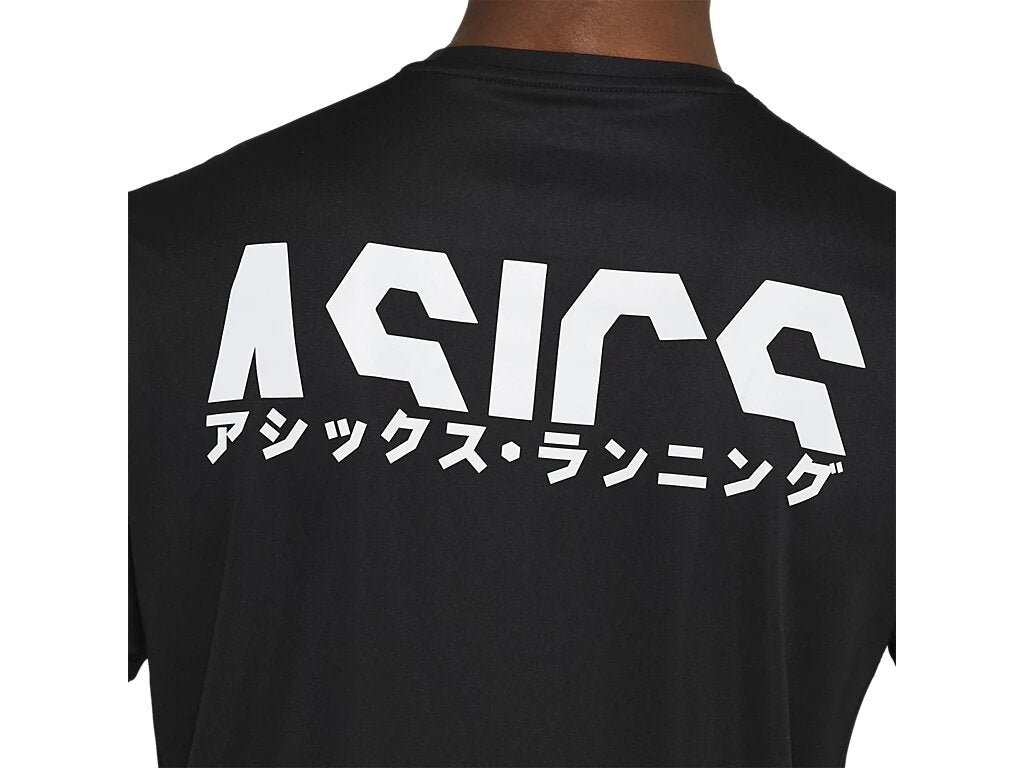 FootkornerCamiseta Asics Katakana - Negro/Blanco