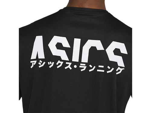Camiseta Asics Katakana - Negro/Blanco - Footkorner