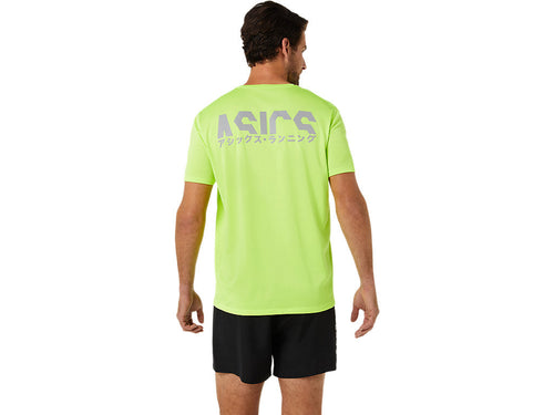 Camiseta Asics Katakana - Verde - Footkorner