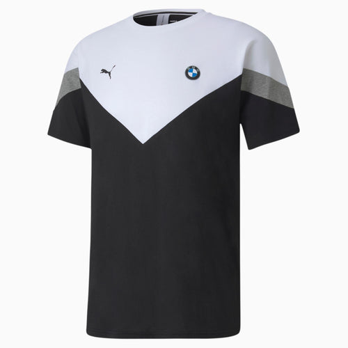 Puma BMW Motorsport MCS T-Shirt - Black/White/Grey - Footkorner