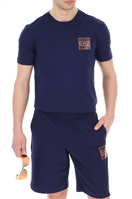 Camiseta Emporio Armani EA7 - Azul - Footkorner