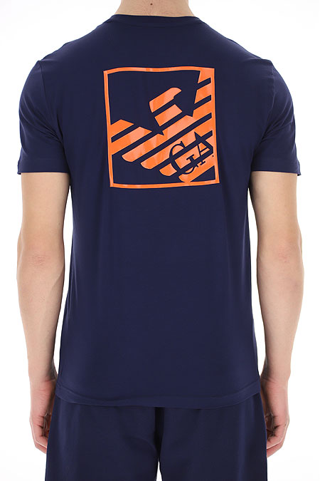 Camiseta Emporio Armani EA7 - Azul - Footkorner